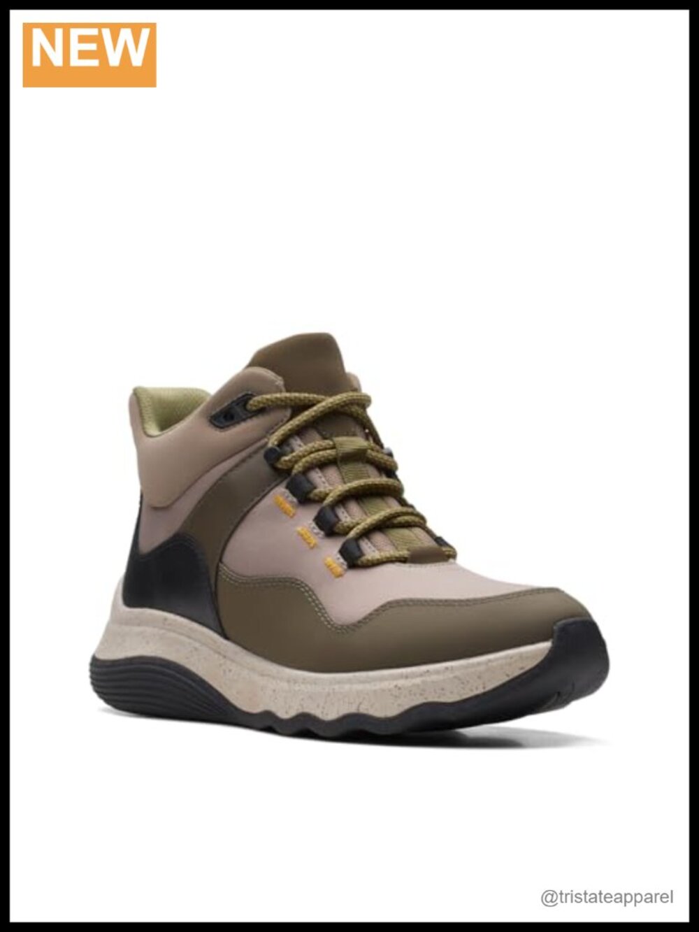 Clarks Women's Jaunt Lo Ankle Bootie - Leather Lace-Up Comfort Chukka